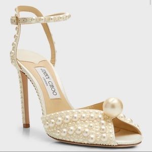 Jimmy choo Sacora 100MM Emebellished Sandals